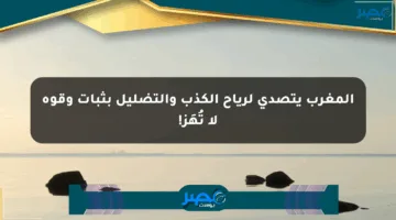 المغرب يتصدى لرياح الكذب والتضليل بثبات وقوة لا تُهَز!